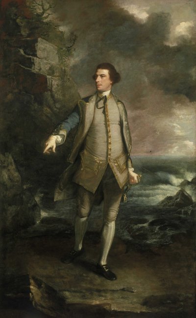 Captain the Honourable Augustus Keppel by Joshua Reynolds